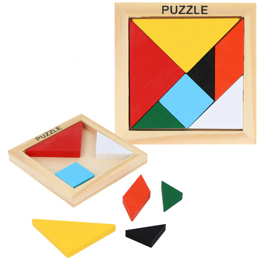 7pc Wooden Puzzle Game