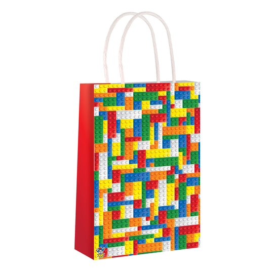 Brickz Paper Party Bag-The Curious Caterpillar