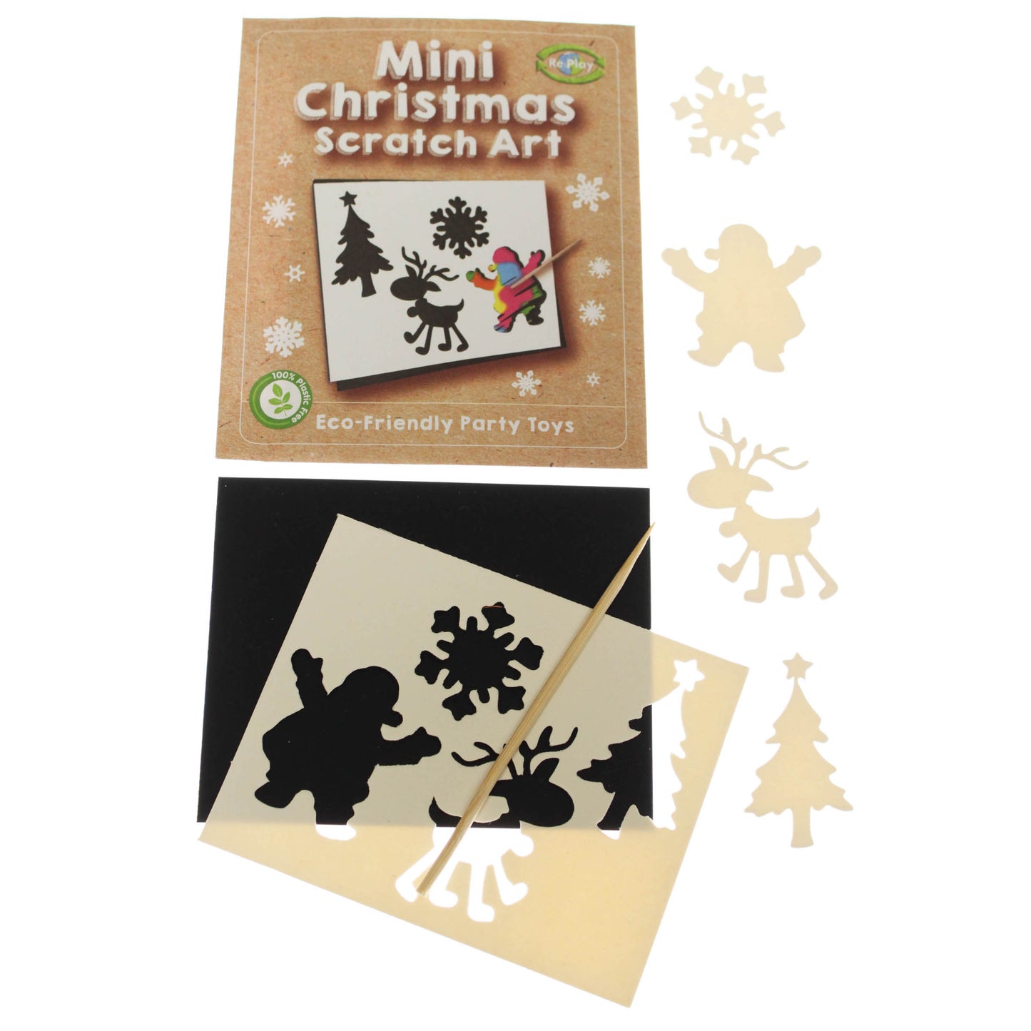 Christmas Scratch Art