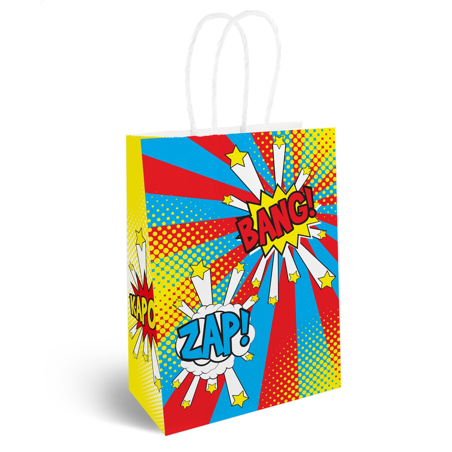Themed Paper Party Bag - 16cm x 22cm x 8cm