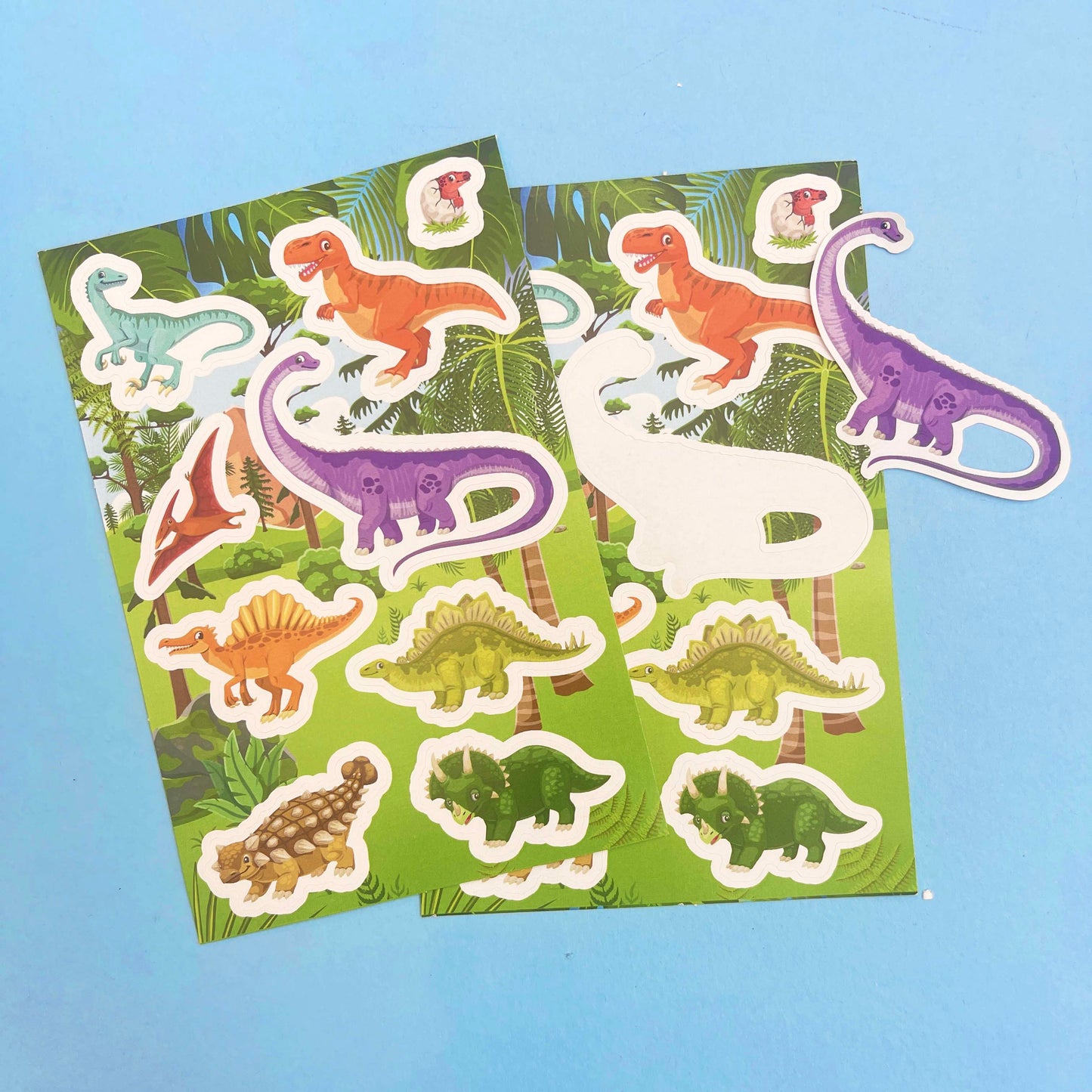 Dinosaur Sticker Sheet