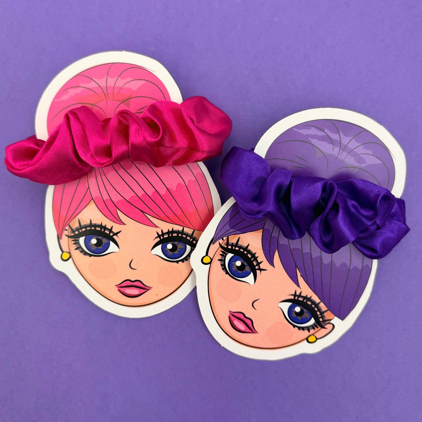 Satin Scrunchie - Pop Girl