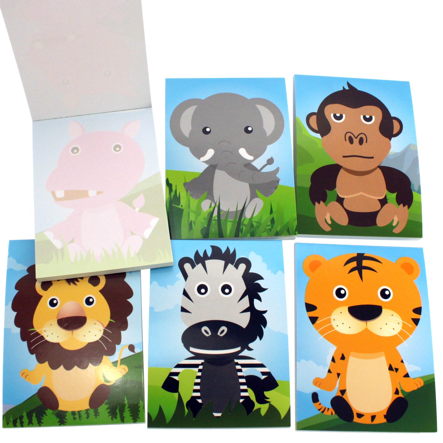 Jungle Memo Pad-Party Bag Fillers - Boys-The Curious Caterpillar