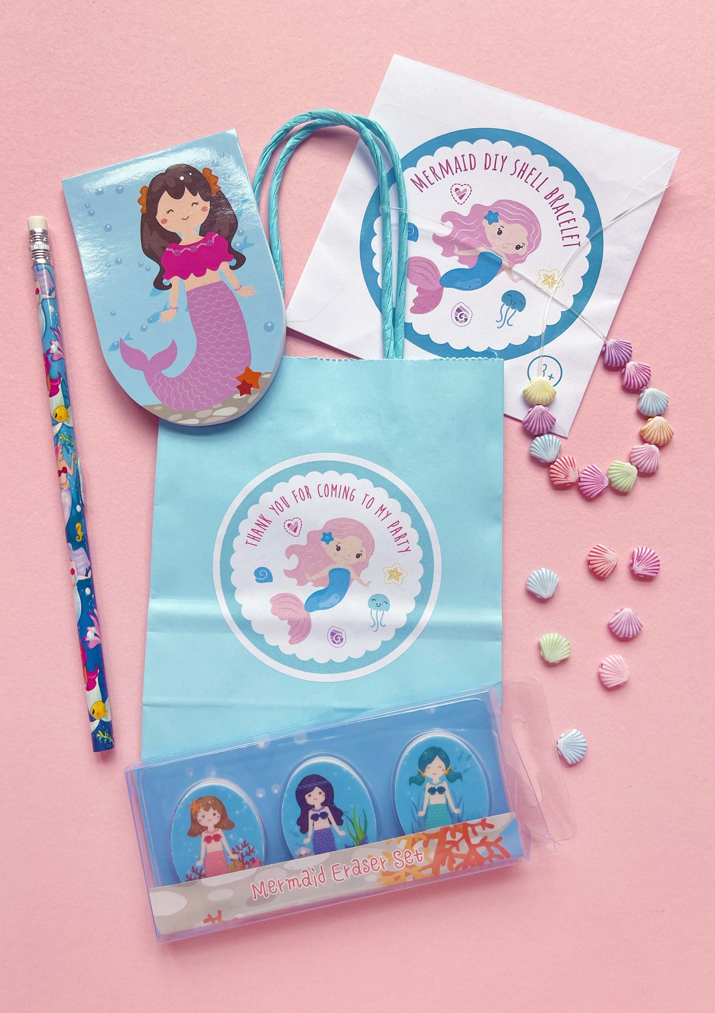 Mini Bag - Mermaid 2-Party Bags - Girls-The Curious Caterpillar