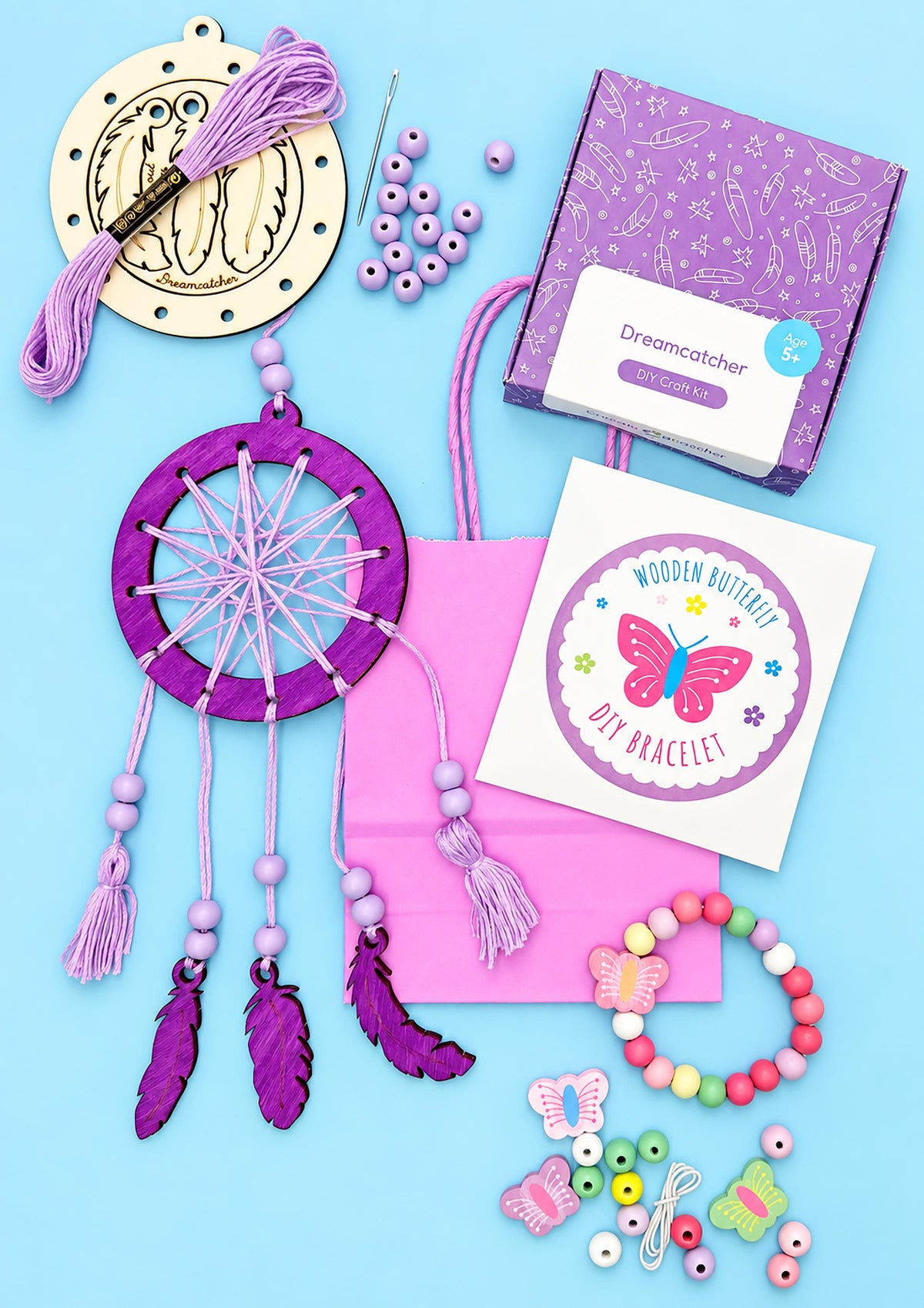 Mini Party Bag - DIY Dreamcatcher & Bracelet - Plastic Free