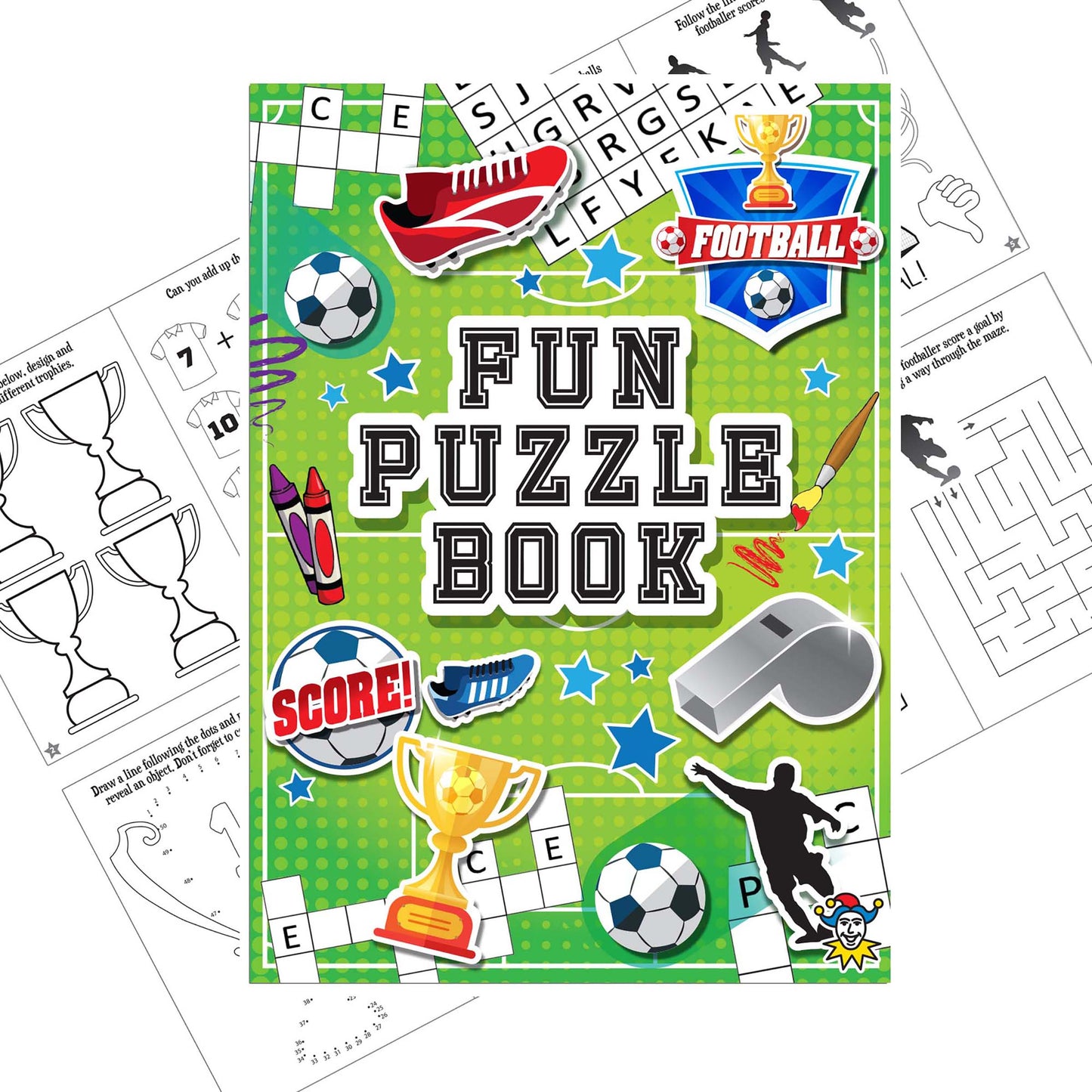 Football Puzzle Book-Party Bag Fillers - Boys-The Curious Caterpillar