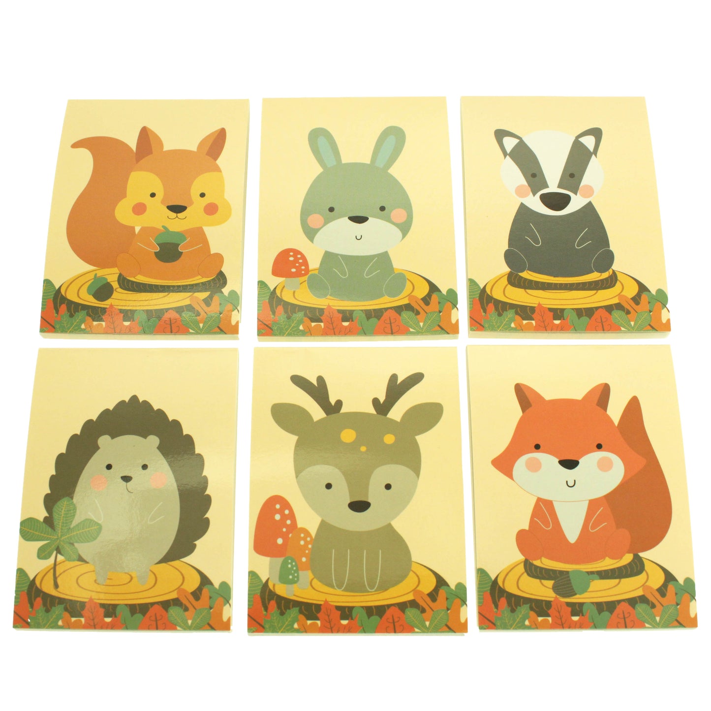 Woodland Friends Memo Pad-Party Bag Fillers - Girls-The Curious Caterpillar