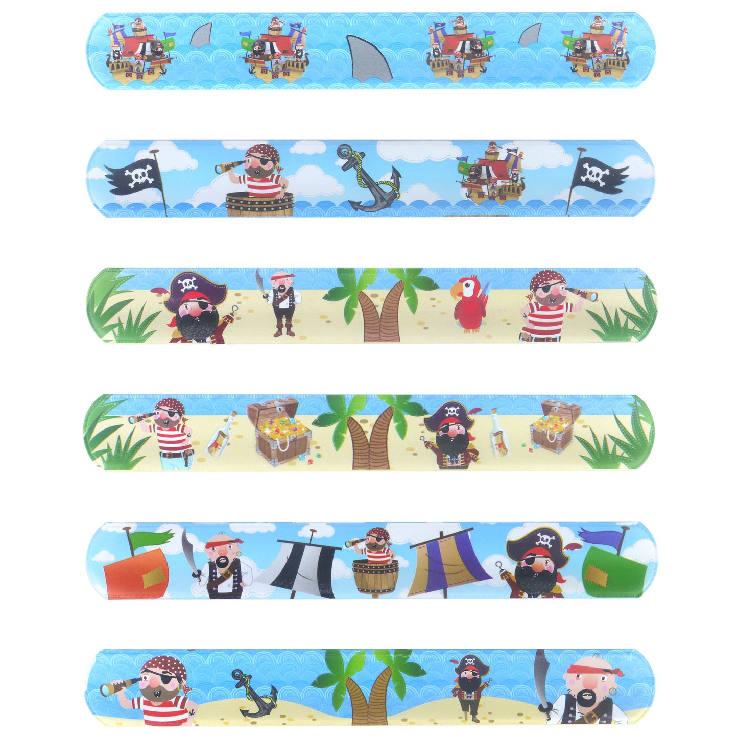 Pirate Snap Bracelet-Party Bag Fillers - Boys-The Curious Caterpillar