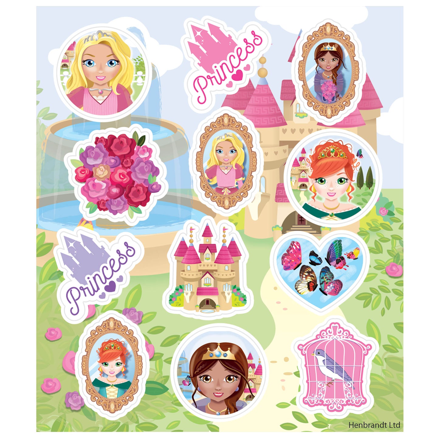 Princess stickers