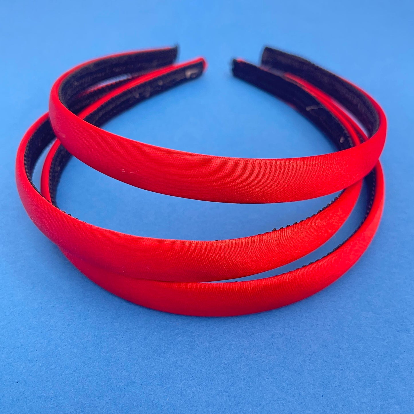 Red Satin Aliceband - 2cm-Party Bag Fillers - Girls-The Curious Caterpillar