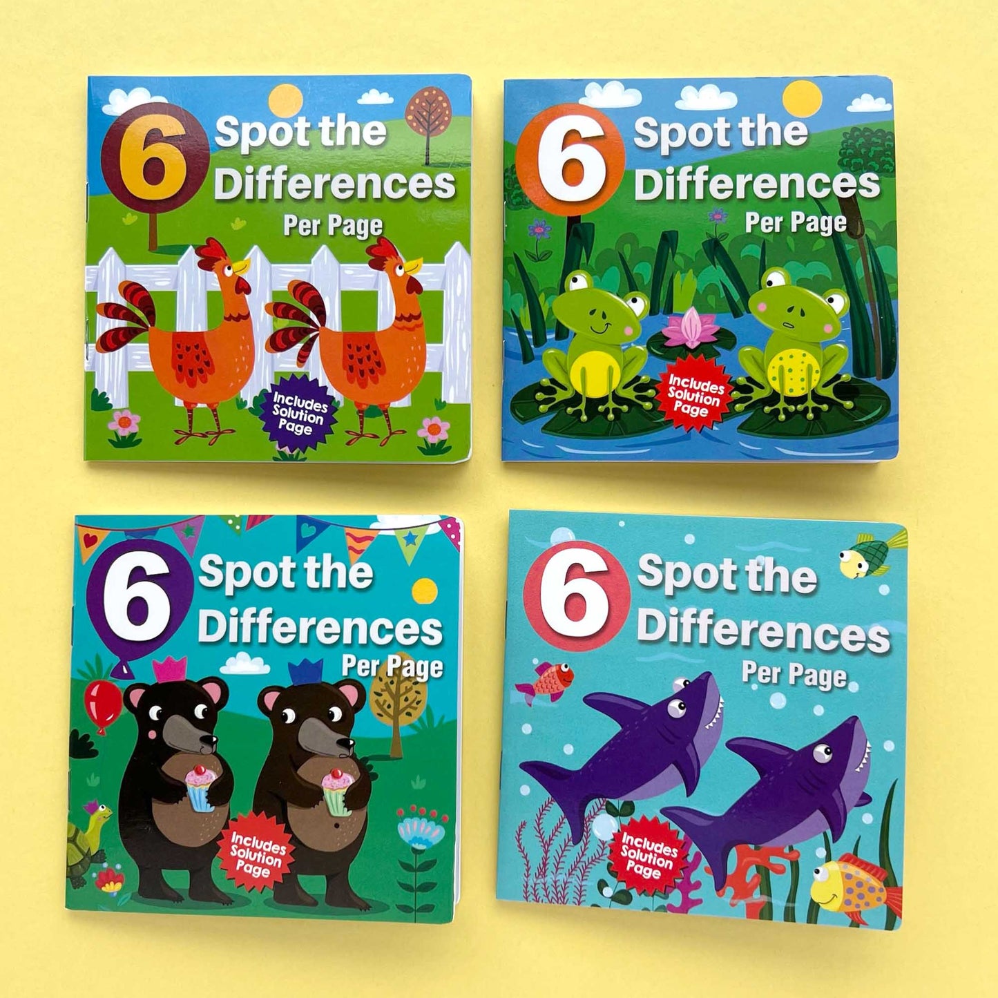 Spot The Difference-Party Bag Fillers - Boys-The Curious Caterpillar