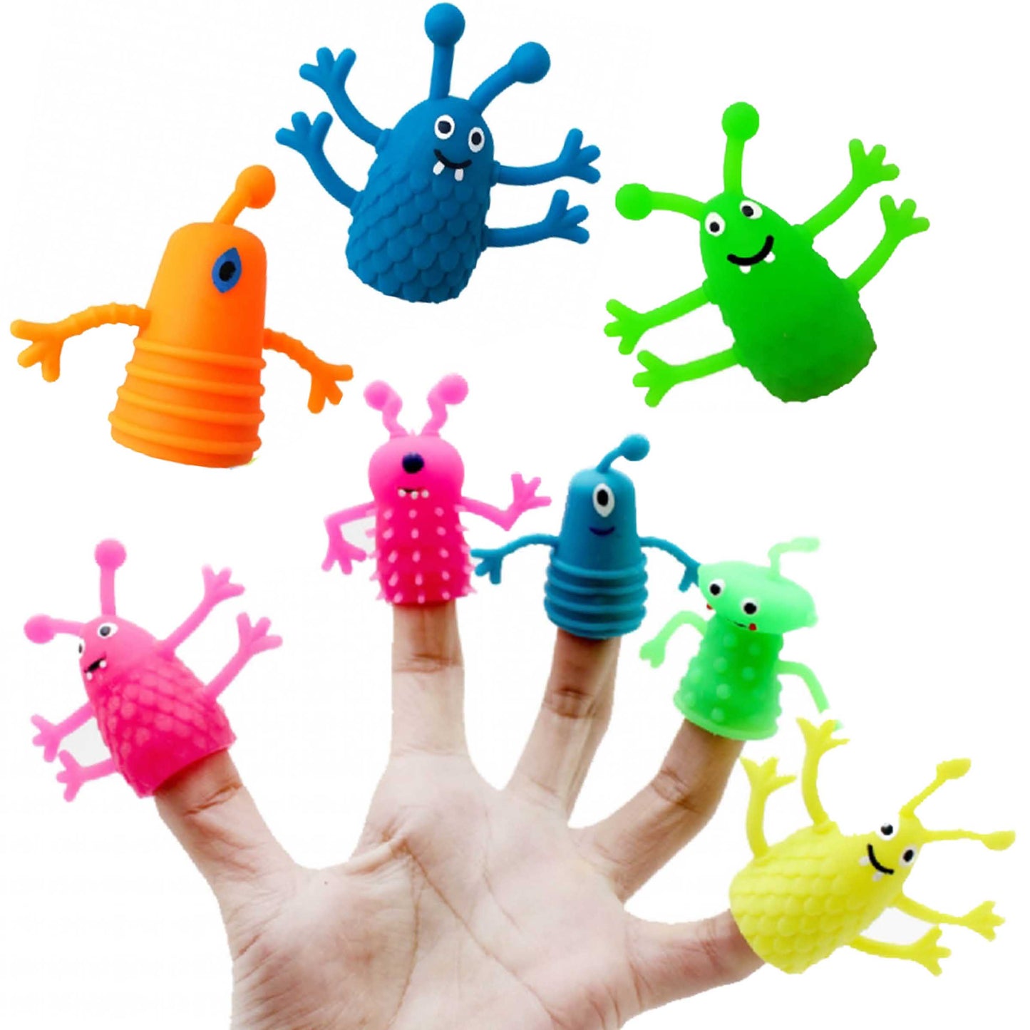 Stretchy Finger Monster - 6cm-Party Bag Fillers - Boys-The Curious Caterpillar