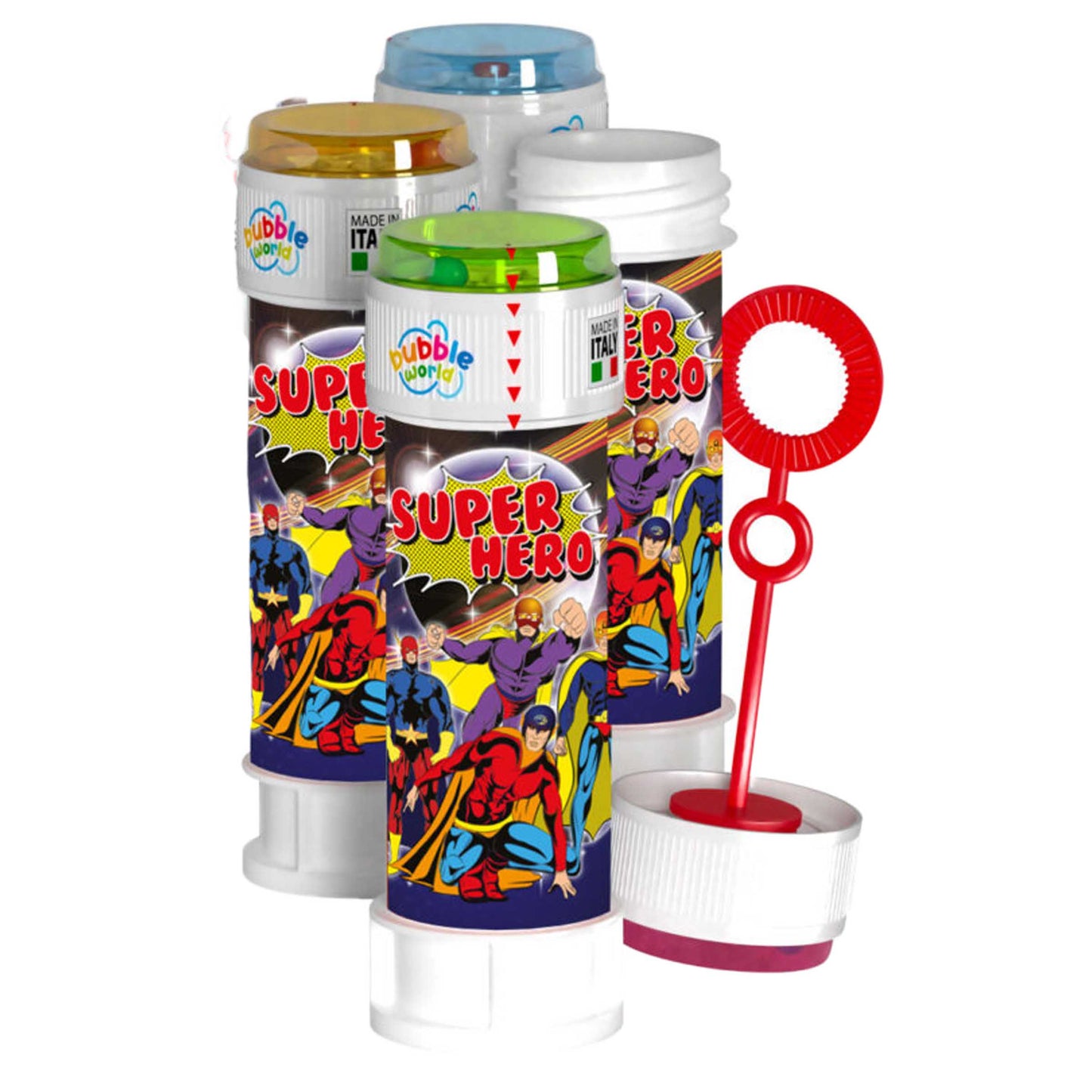 Superhero Bubble Tub-Party Bag Fillers - Boys-The Curious Caterpillar
