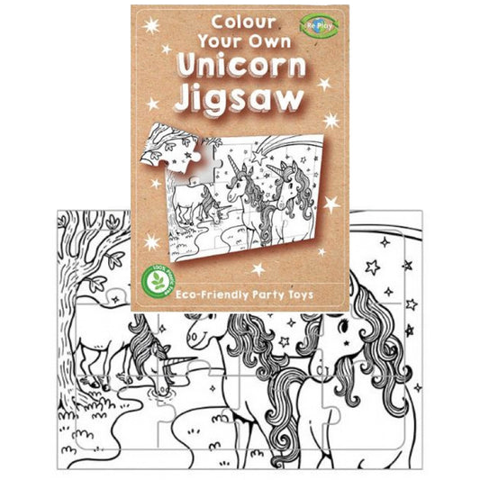 Unicorn - Colour Me In Jigsaw Puzzle