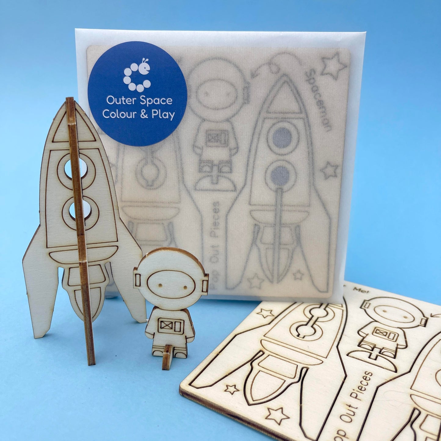 Outer Space - Colour & Play-Party Bag Fillers - Boys-The Curious Caterpillar