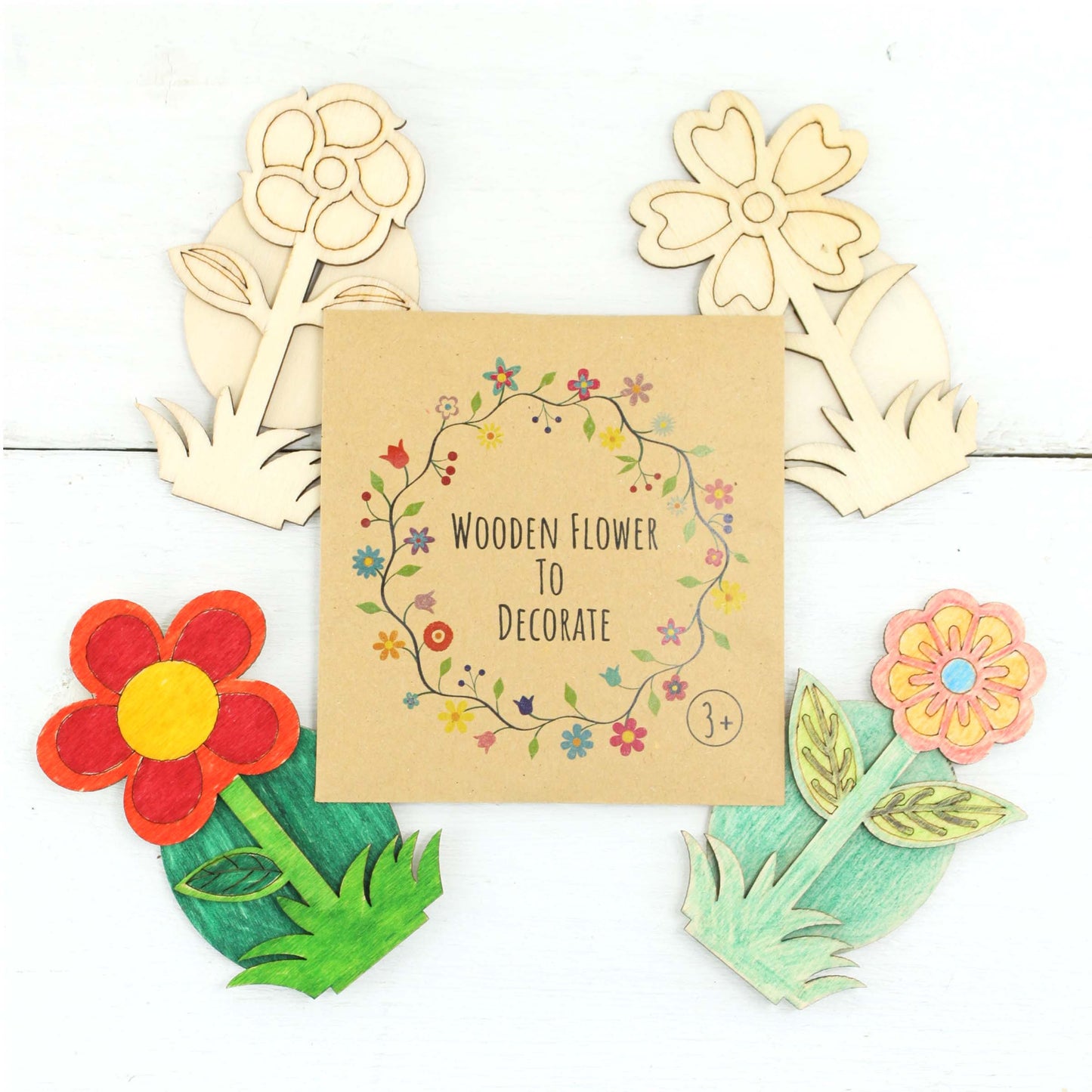 Wooden Flower To Decorate