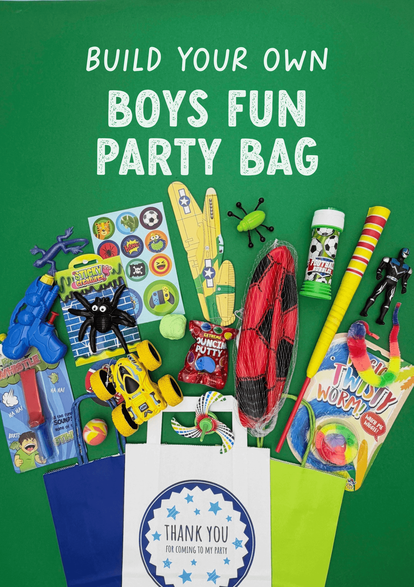 Boys Fun Party Bag - DIY