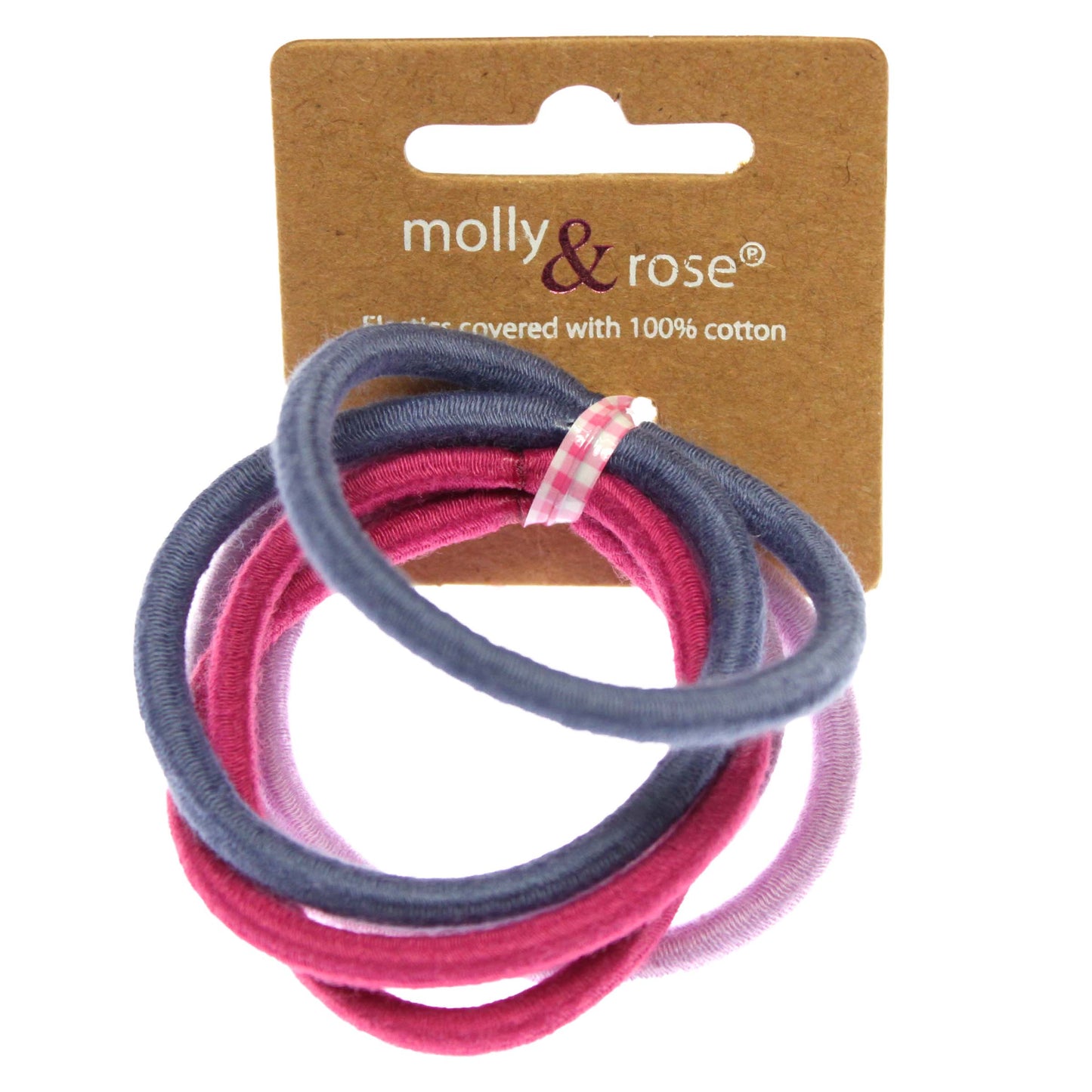 6pk - Cotton Hair Elastics-Party Bag Fillers - Girls-The Curious Caterpillar