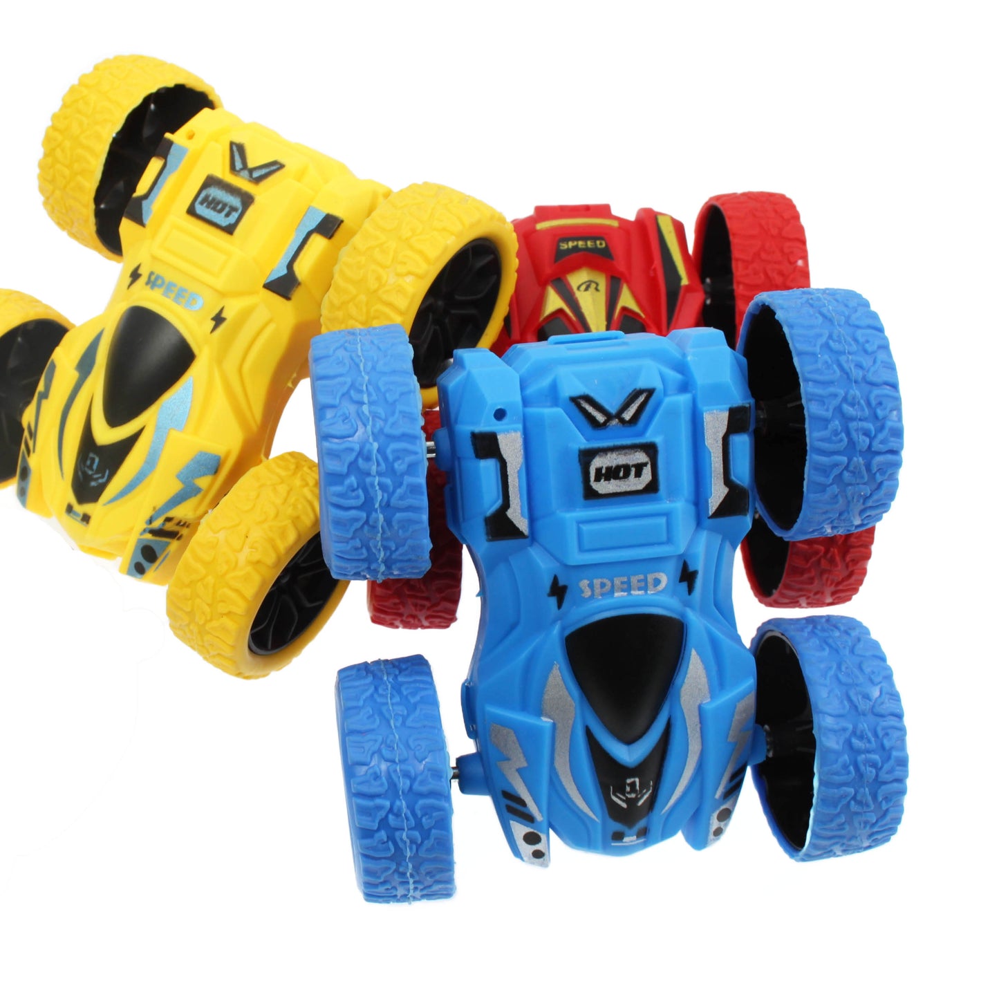 Flip Over Stunt Car - 9x9x4cm-Party Bag Fillers - Boys-The Curious Caterpillar