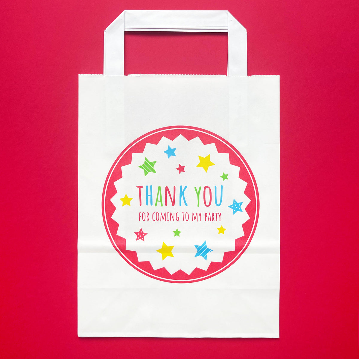 KB527 printed paper party bag option