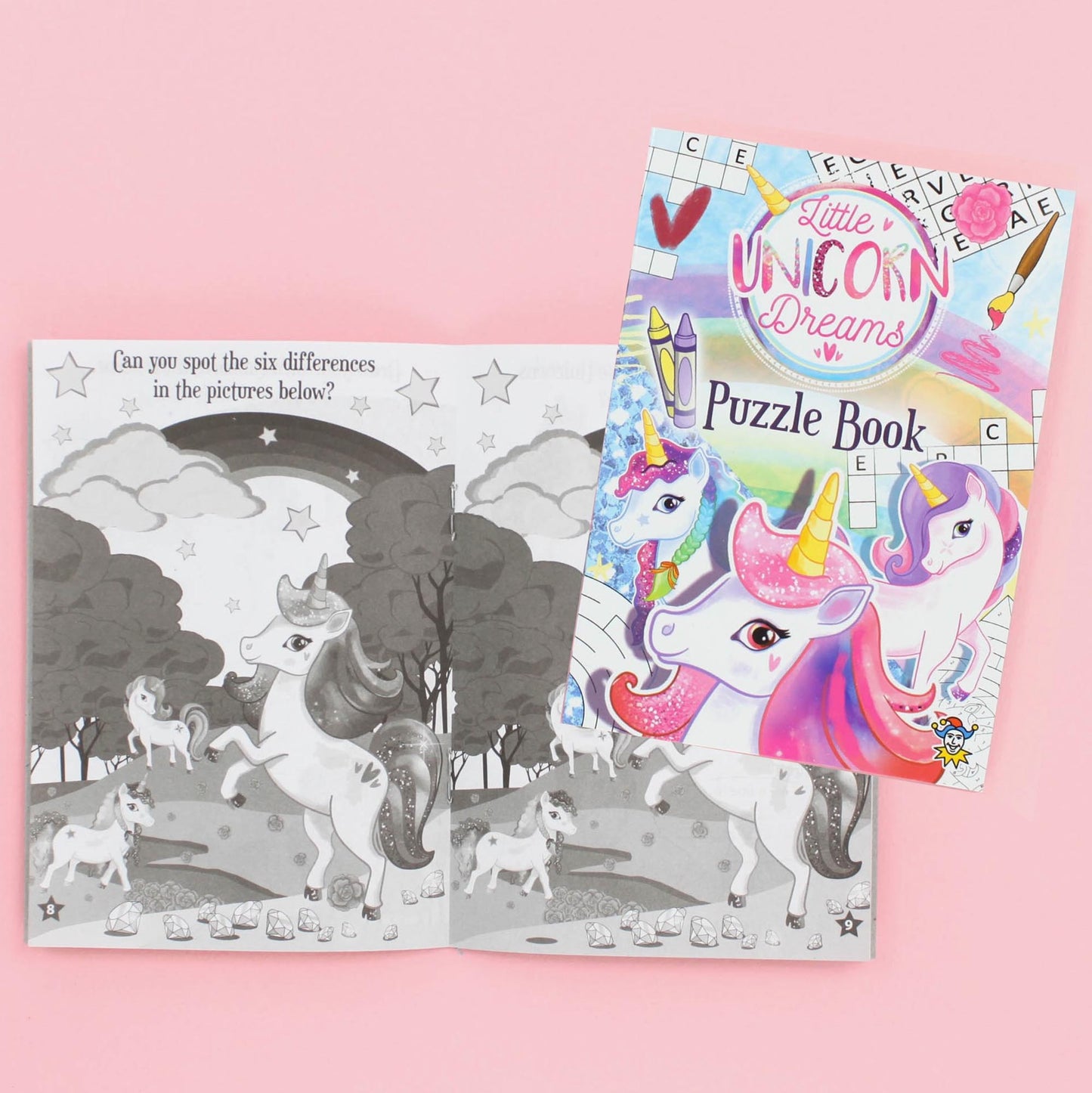 Unicorn Puzzle Book-Party Bag Fillers - Girls-The Curious Caterpillar