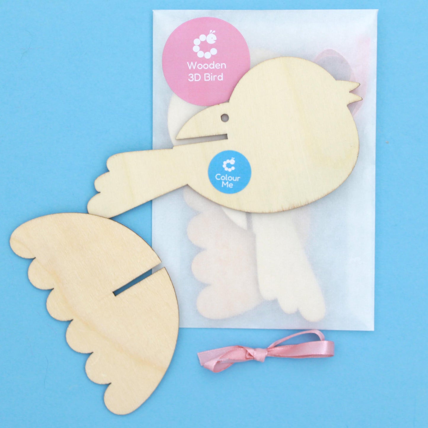 Wooden Bird-Party Bag Fillers - Girls-The Curious Caterpillar