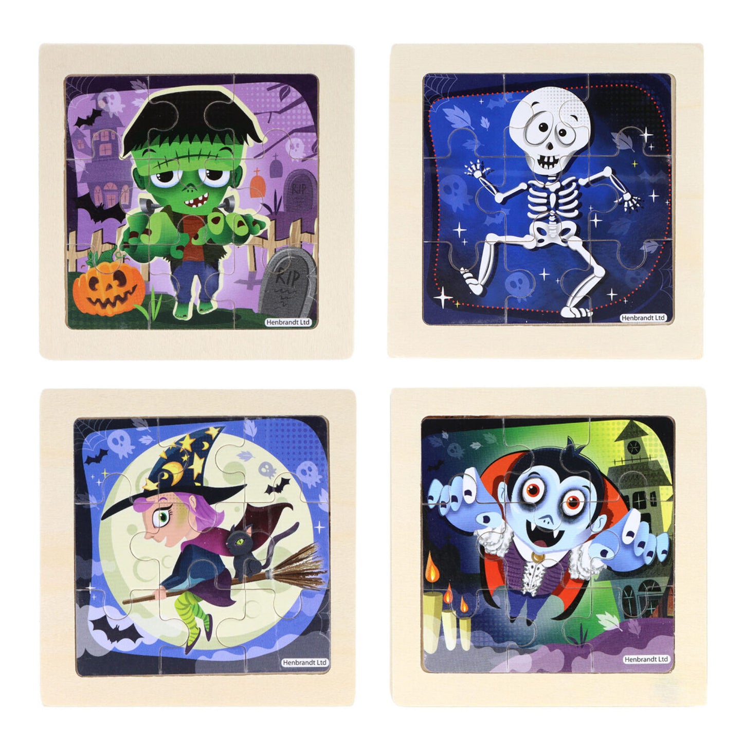 Halloween - Wooden Jigsaw