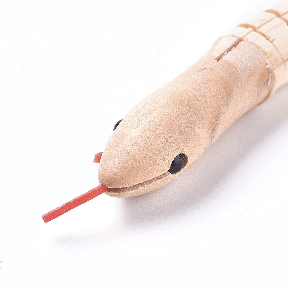 30cm Wooden Swaying Snake - Colour & Play