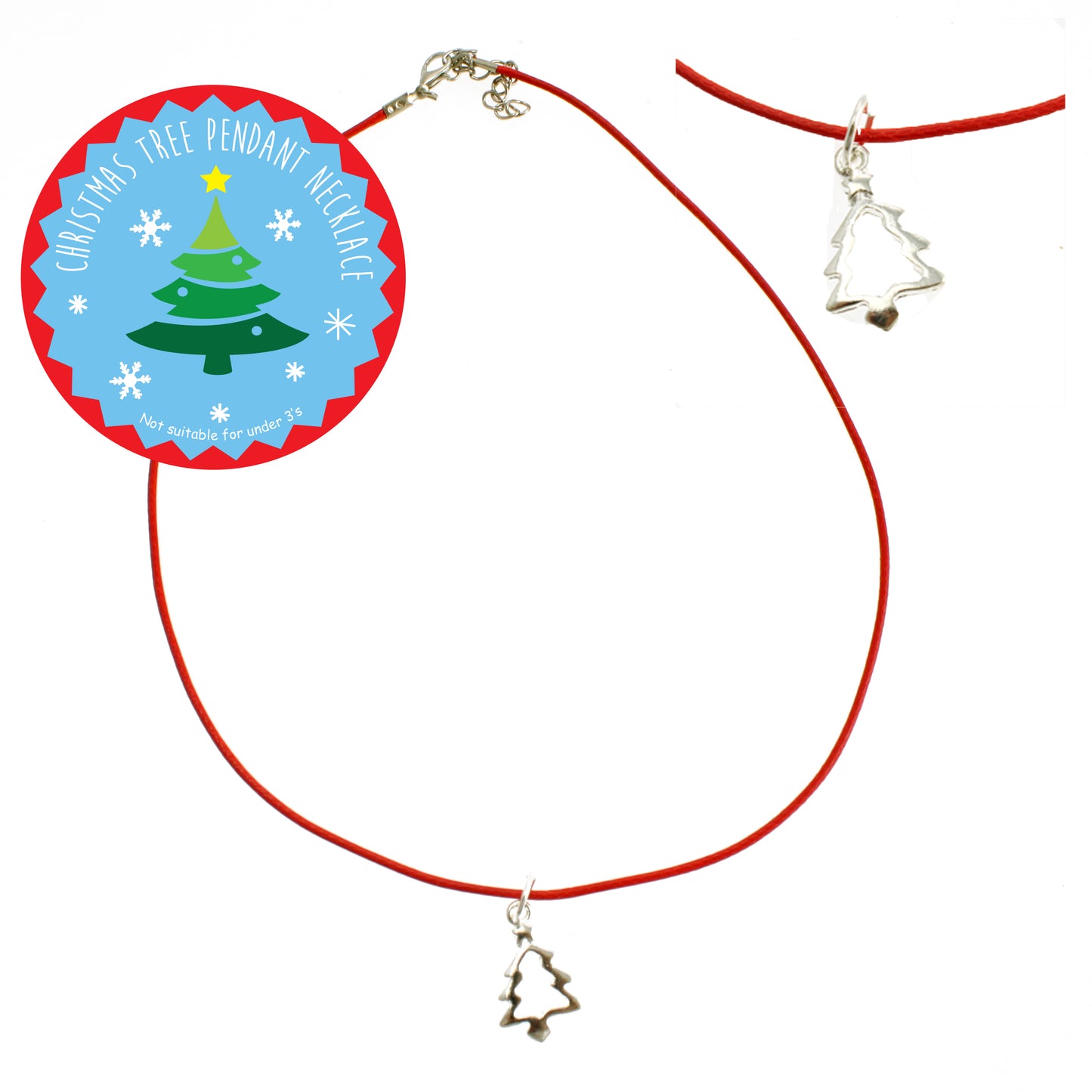 Christmas Tree Pendant Necklace