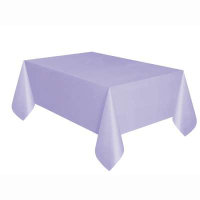 Lavender Plastic Tablecover