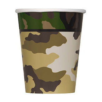 New Camouflage Party Paper Cups