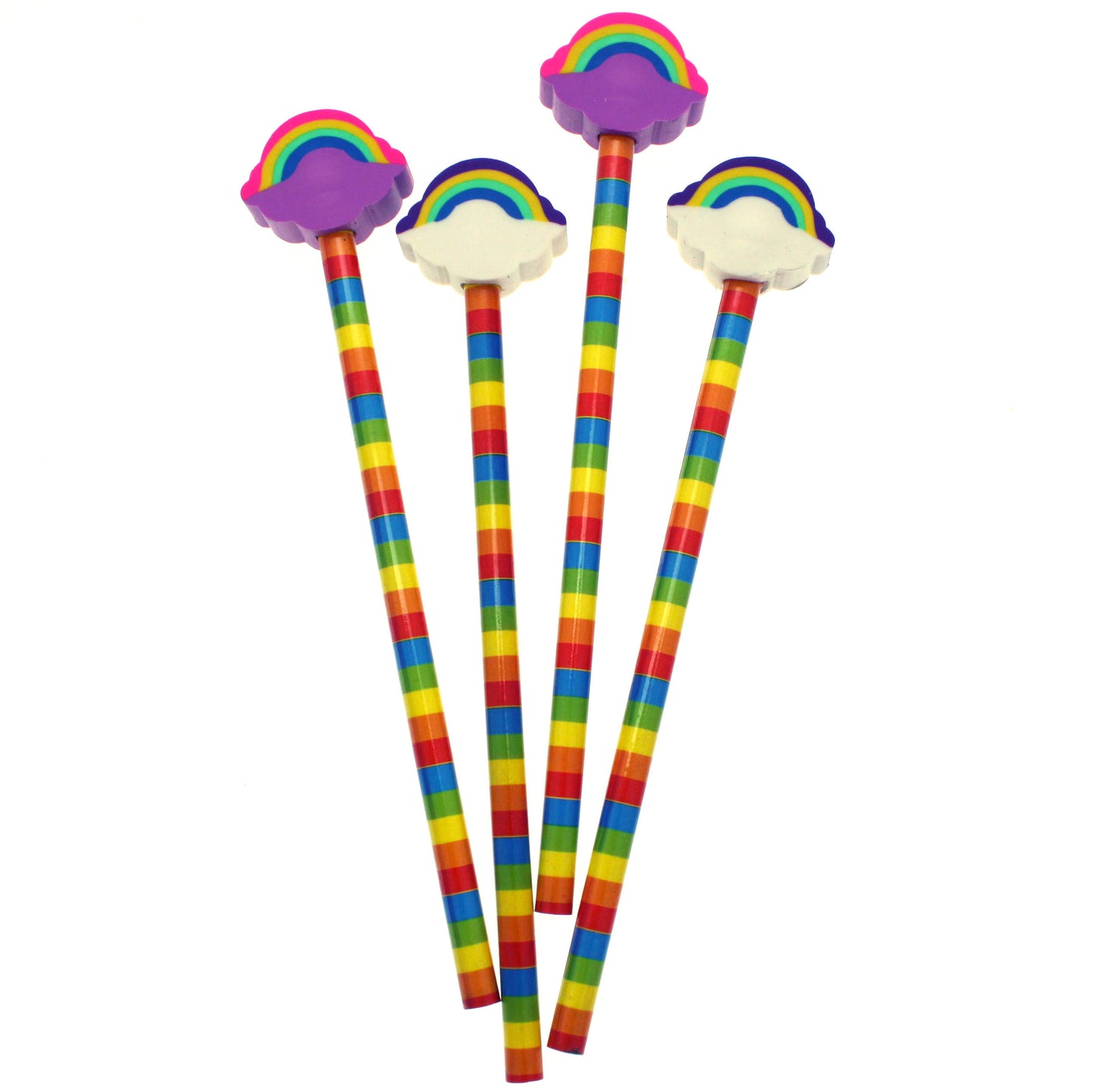 Rainbow Eraser Topper Pencil-Party Bag Fillers - Girls-The Curious Caterpillar
