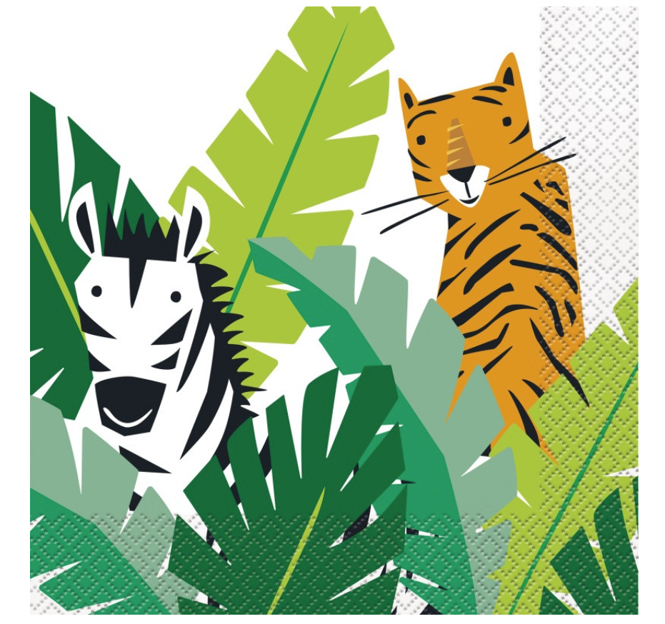 Safari Party Napkins - 16pk