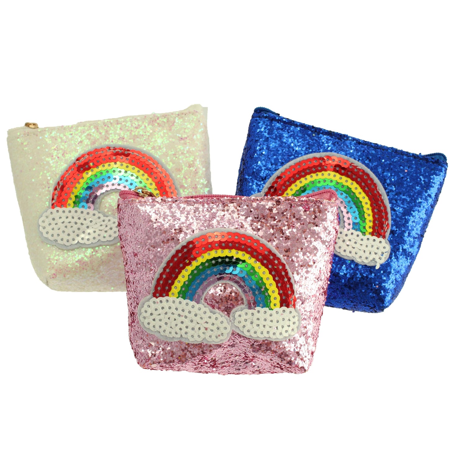 Glitter & Sequin Rainbow Purse-Party Bag Fillers - Girls-The Curious Caterpillar