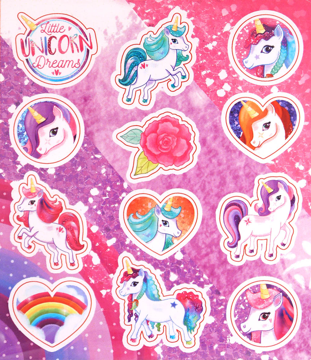 Unicorn Stickers-Party Bag Fillers - Girls-The Curious Caterpillar