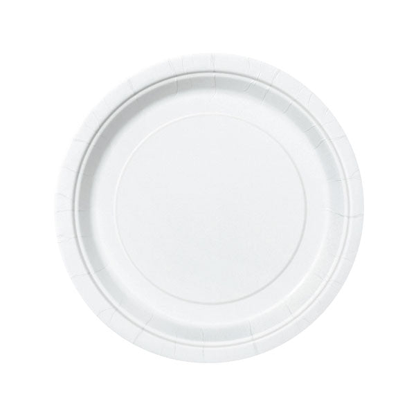 Black and white clearance paper plates