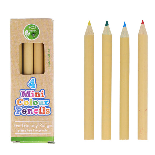 Eco Colour Pencils - 4pk