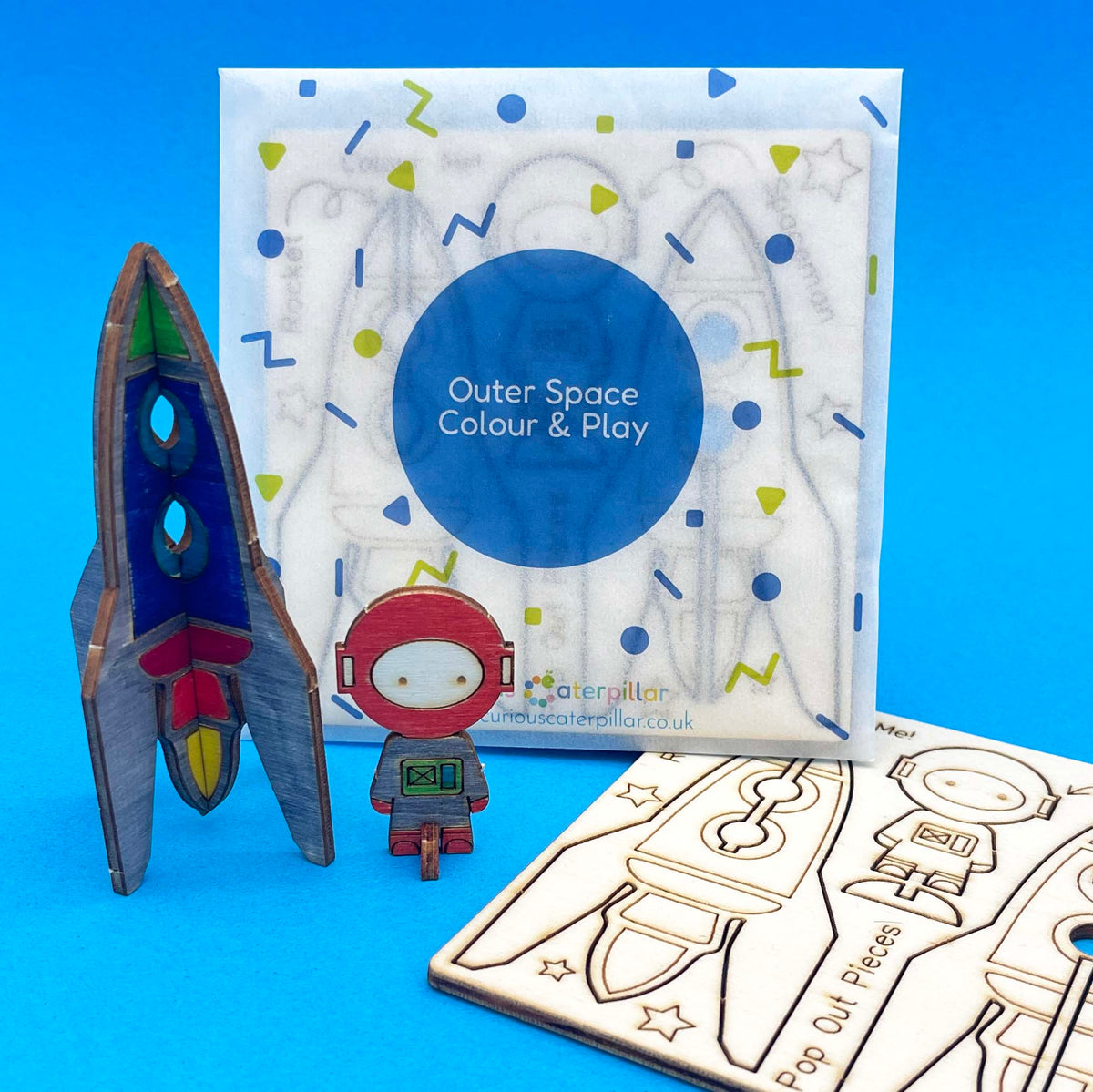 Outer Space - Colour & Play — optional choice for a Build Your Own Space Party Bag