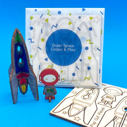 Outer Space - Colour & Play — optional choice for a Build Your Own Space Party Bag