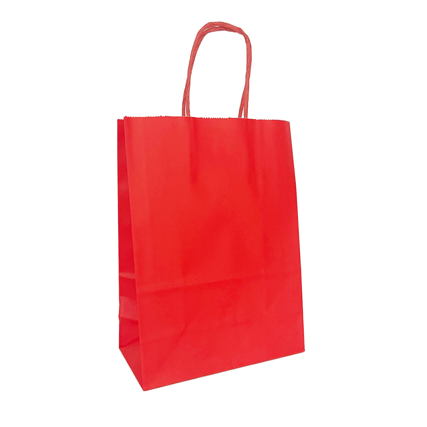 Red Paper Party Bag - 16cm x 22cm x 8cm