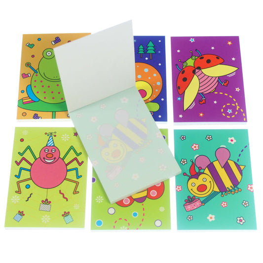 Bright Bugs Memo Pad - 8cm x 6cm