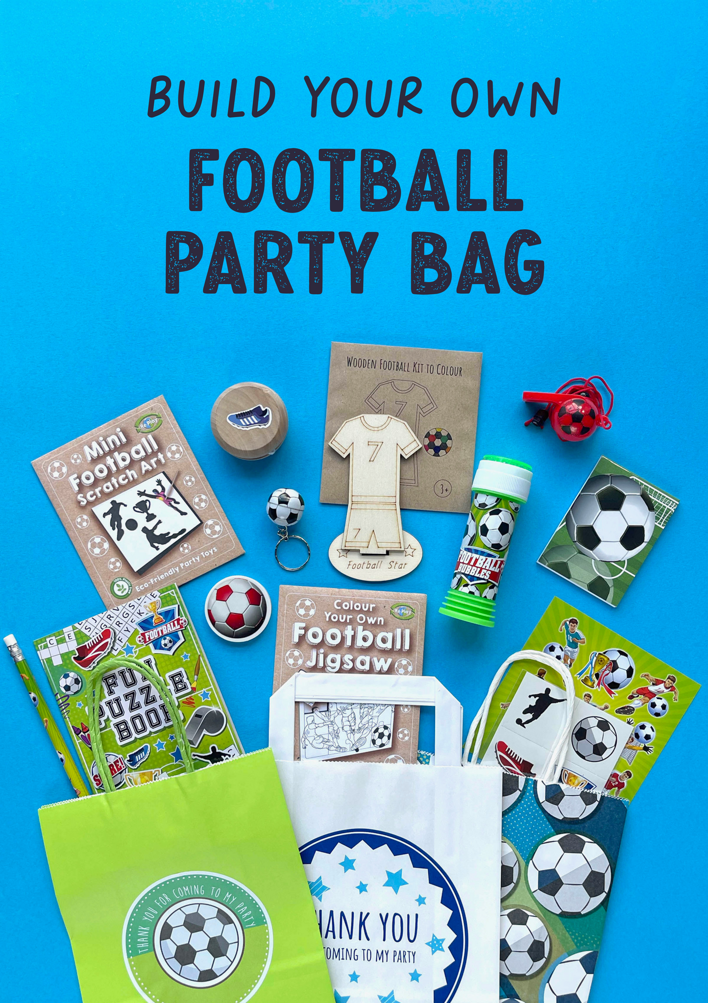 Football Party Bag - DIY