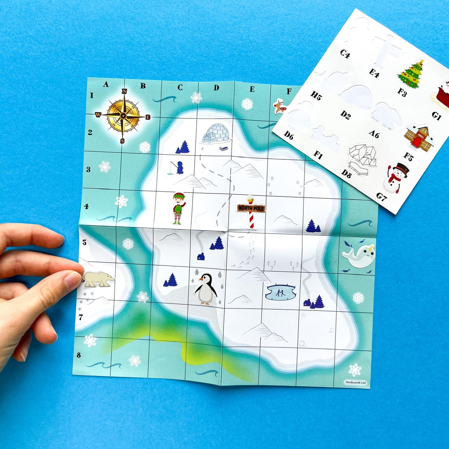 Christmas  - Treasure Map Game