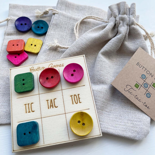 Button Game - TIC TAC TOE - Circles & Squares
