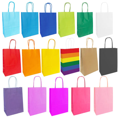 Paper Party Bags - 16cm x 22cm x 8cm