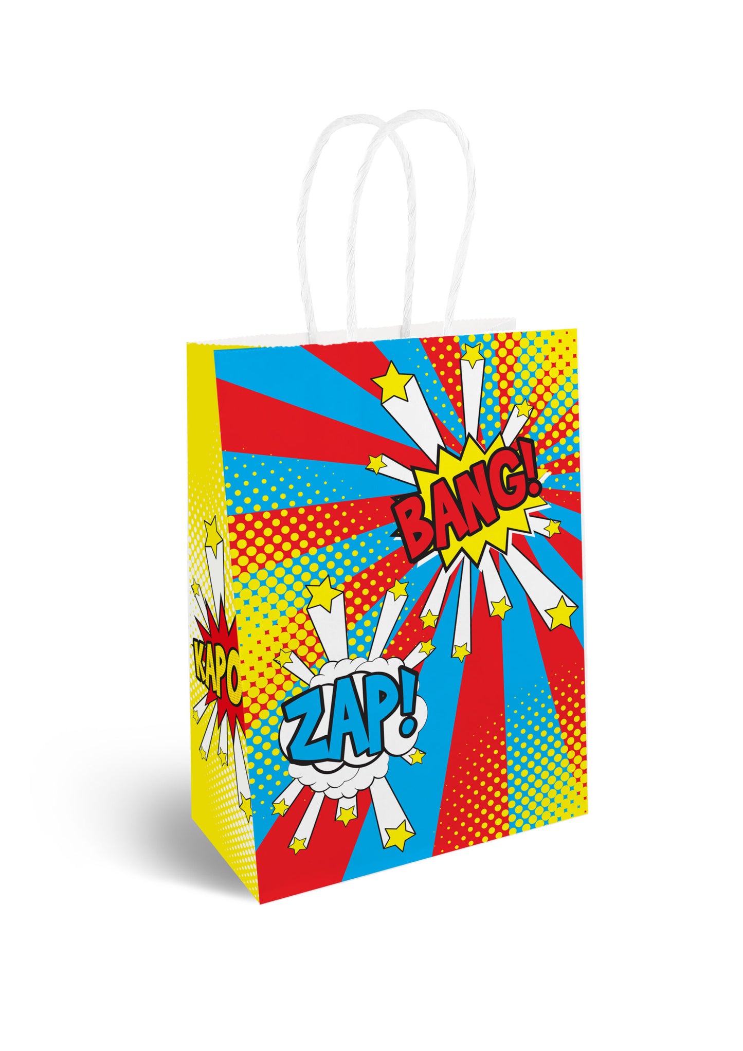 Themed Paper Party Bag - 16cm x 22cm x 8cm