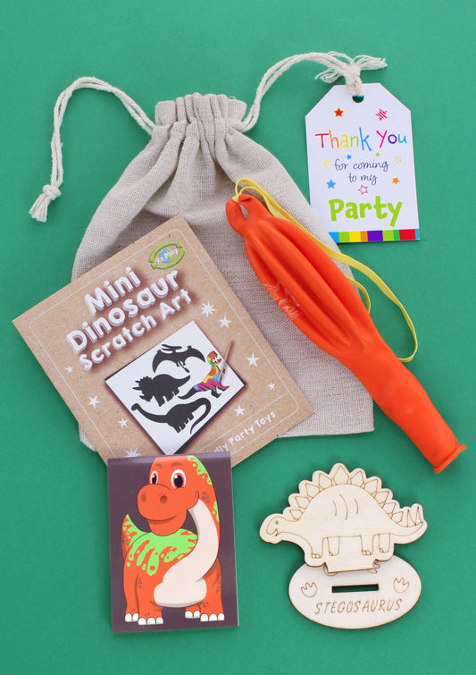 Dinosaur - Eco Cotton Party Bag