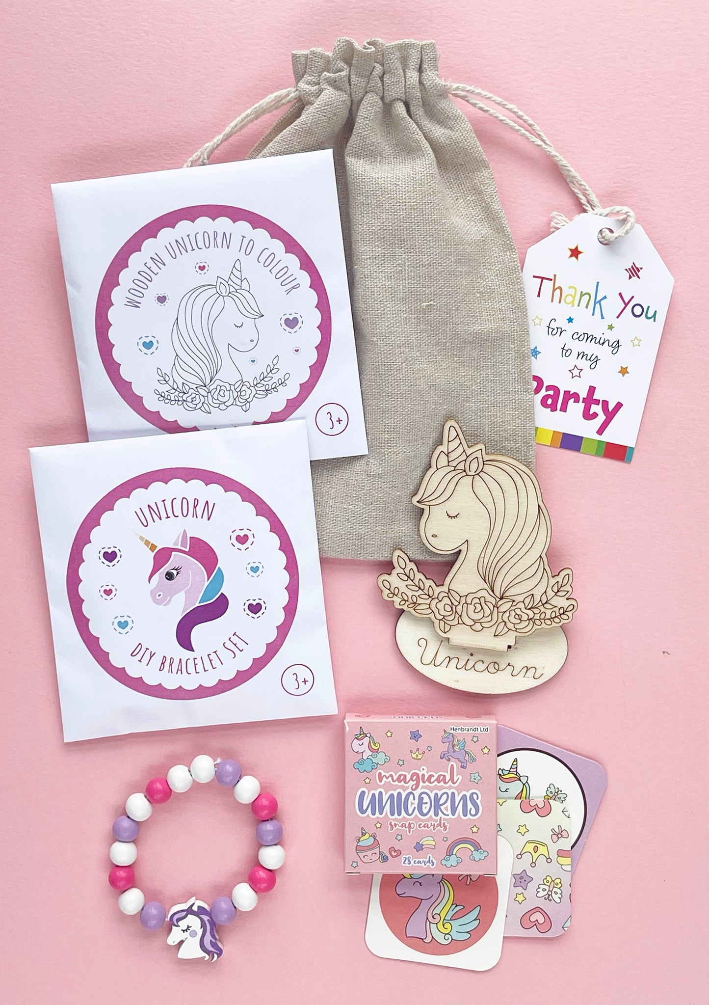 Unicorn - Eco Cotton Party Bag