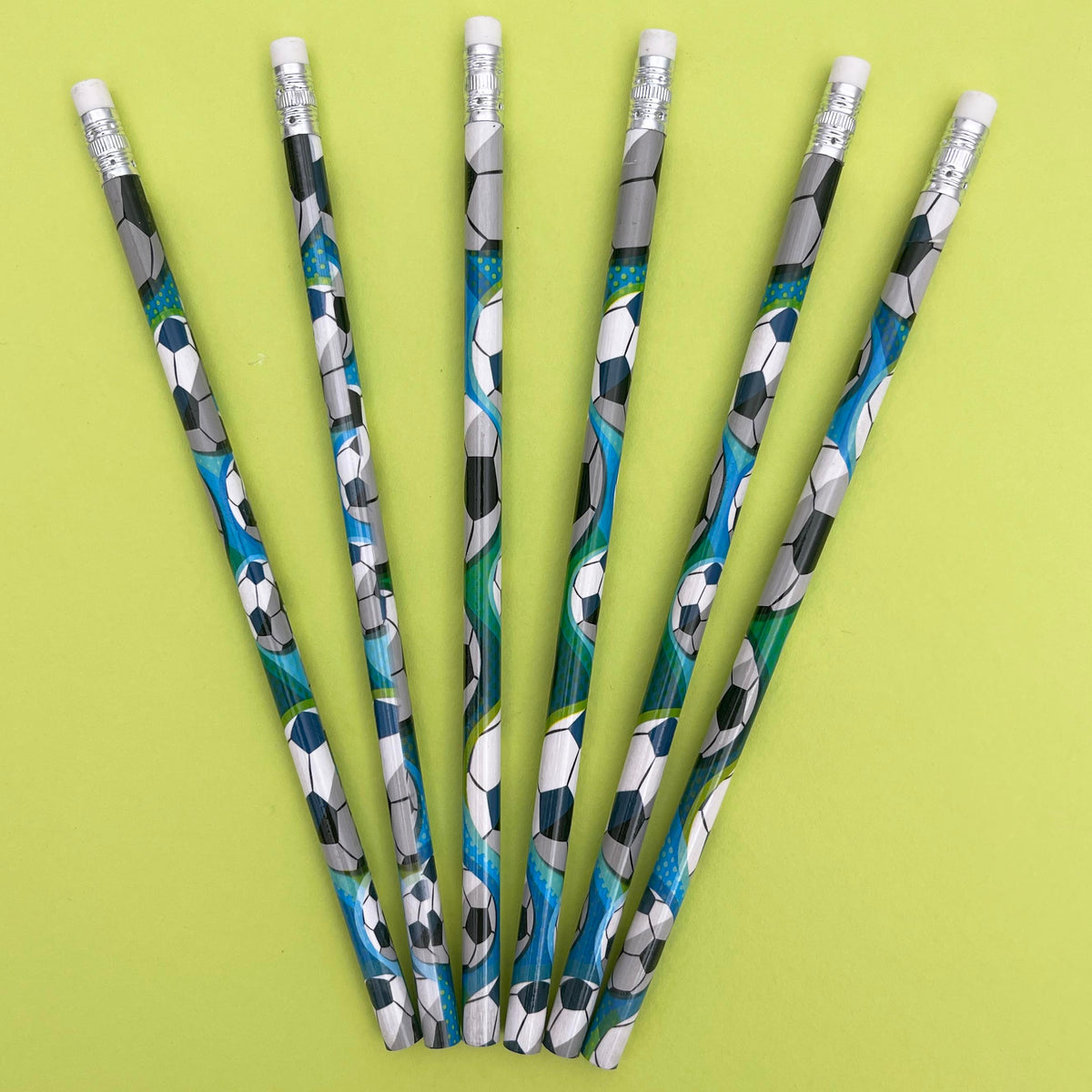 Football pencil included in the KB431 football party bag