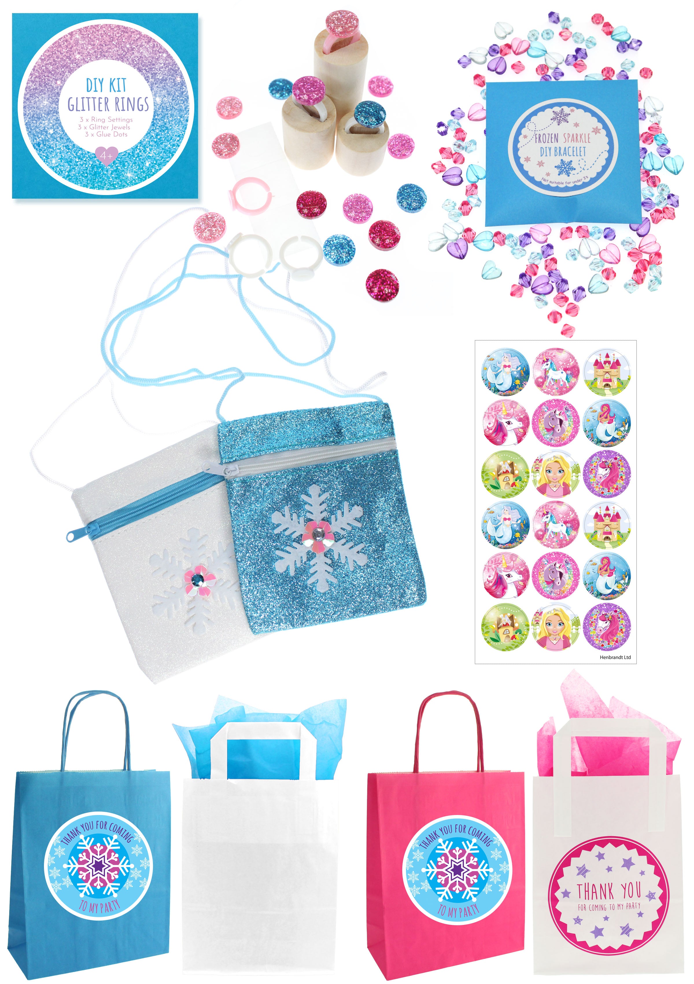 Frozen 2 Party Filled Bags - Cosmos Party Boxes